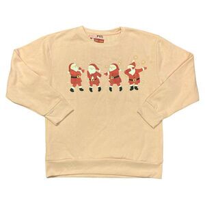 State of Mine Women's Long Sleeve Holiday Graphic Sweatshirt - Pink